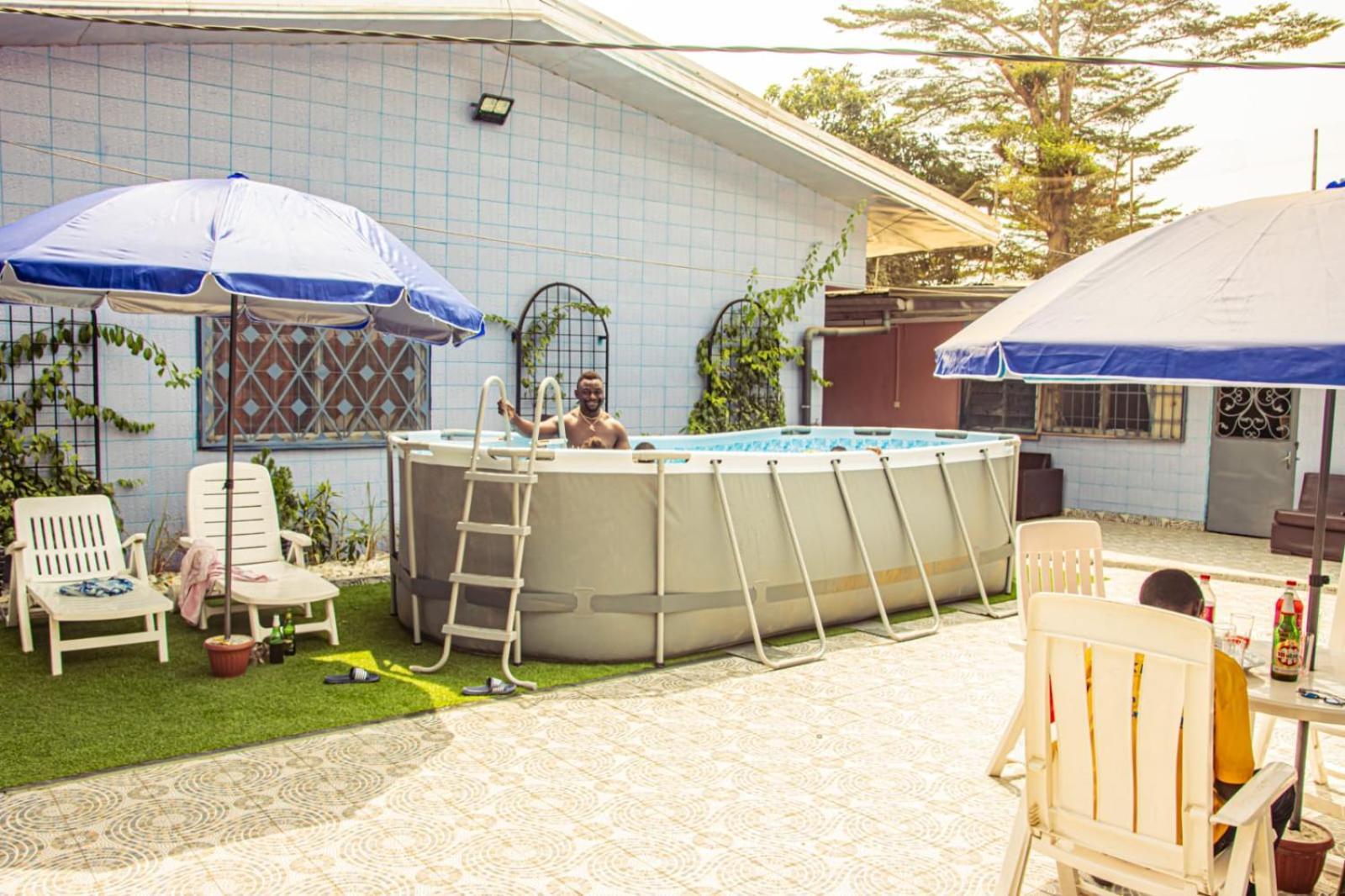 Bonamoussadi Gardens - Residence Avec Piscine Douala Exterior photo